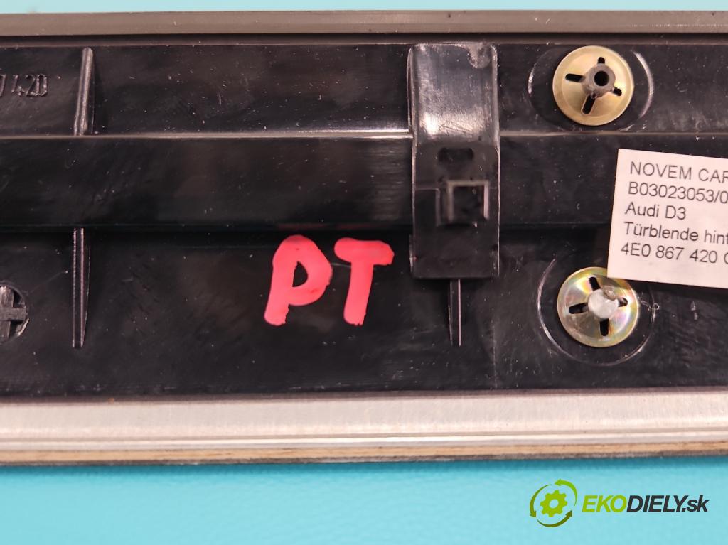 Audi A8 D3 2002-2009 3.0 tdi 232KM automatic 171 kW 2967 cm3 4- lišta ozdobná interiéry: 4E1857115C