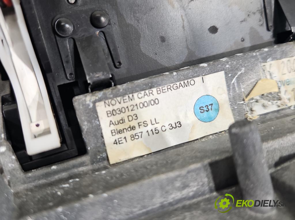 Audi A8 D3 2002-2009 3.0 tdi 232KM automatic 171 kW 2967 cm3 4- lišta ozdobná interiéry: 4E1857115C