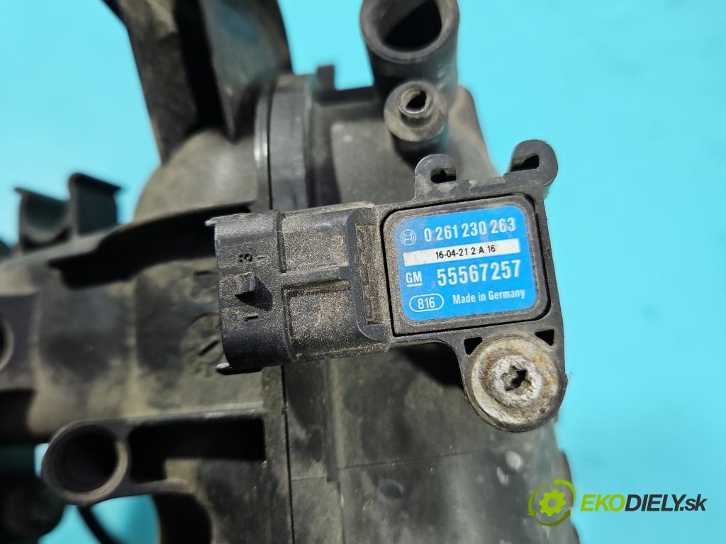 Opel Mokka A 2012-2019 1.4 T 140 hp manual 103 kW 1364 cm3 5- potrubí sací 55581015 (Sací potrubí)