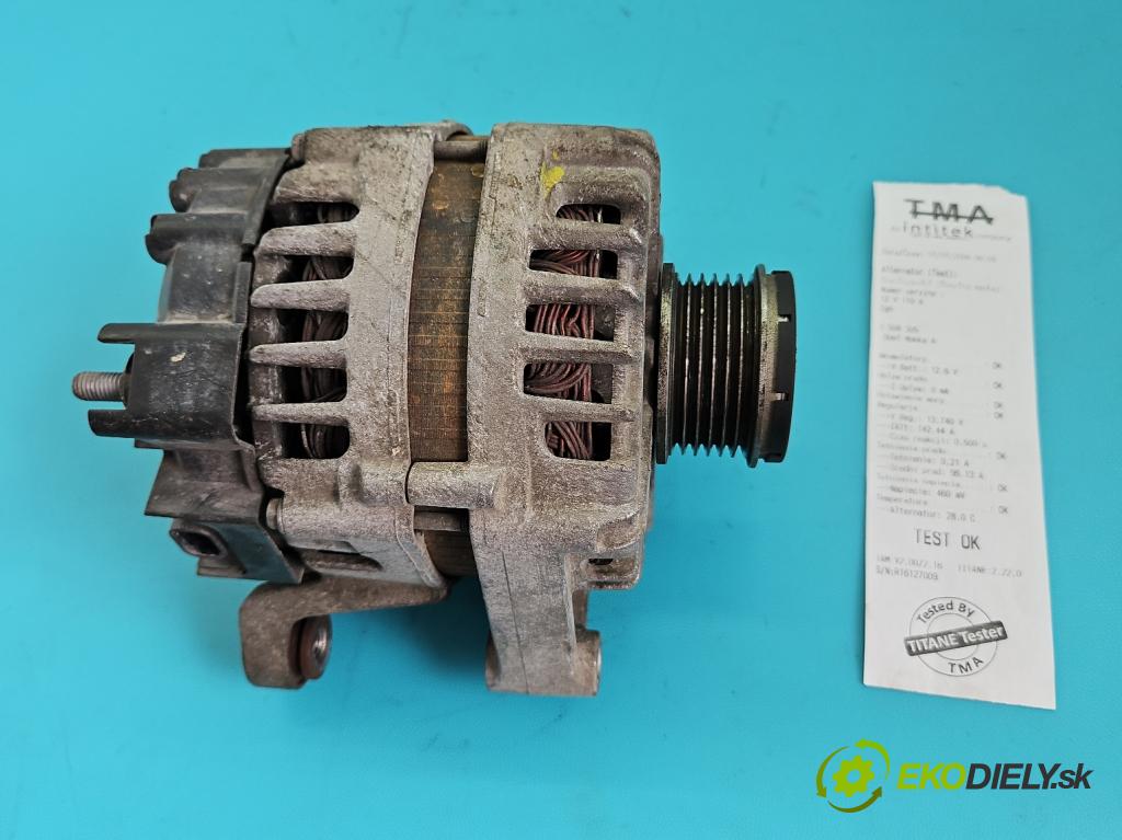 Opel Mokka A 2012-2019 1.4 T 140 HP manual 103 kW 1364 cm3 5- Alternator 13597226 (Alternátor)