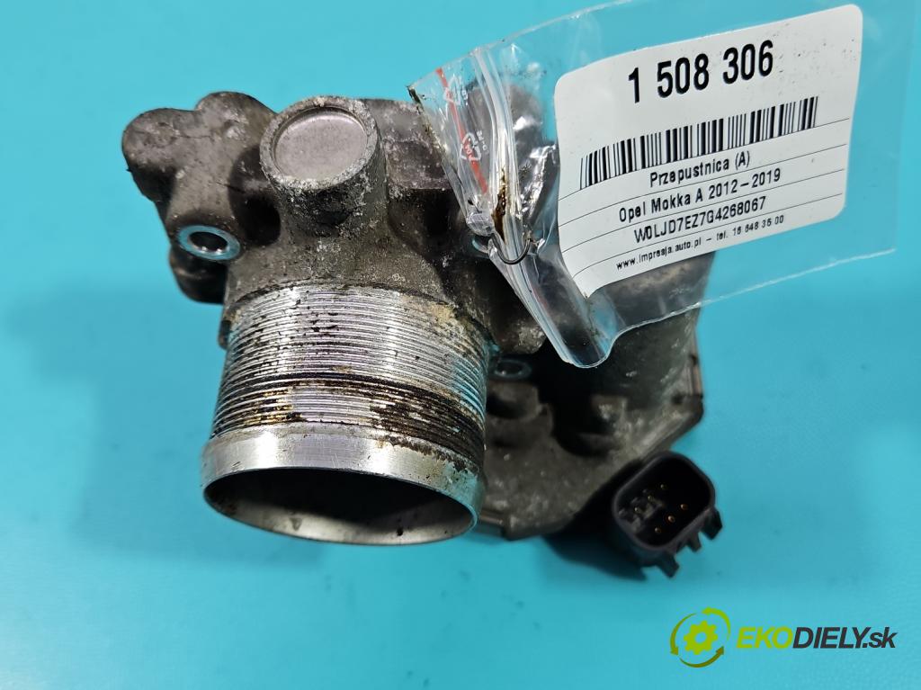 Opel Mokka A 2012-2019 1.4 T 140 HP manual 103 kW 1364 cm3 5- klapka 55565489 (Škrtiaca klapka)