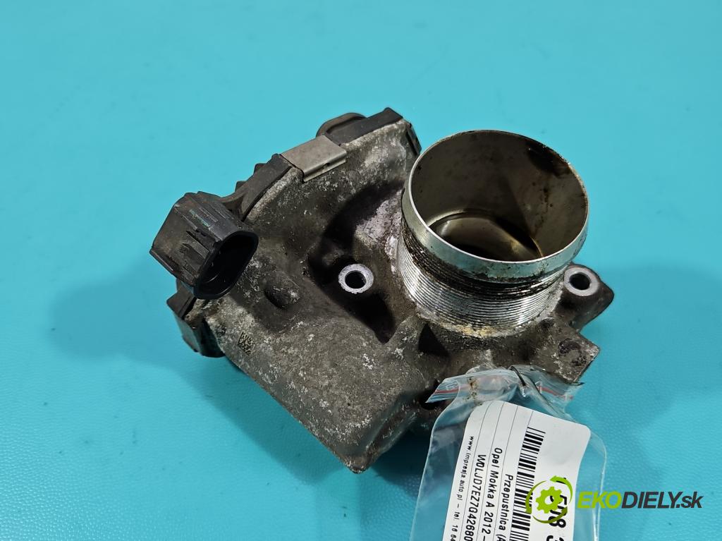 Opel Mokka A 2012-2019 1.4 T 140 HP manual 103 kW 1364 cm3 5- klapka 55565489 (Škrtiaca klapka)