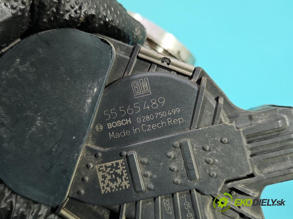 Opel Mokka A 2012-2019 1.4 T 140 HP manual 103 kW 1364 cm3 5- klapka 55565489 (Škrtiaca klapka)