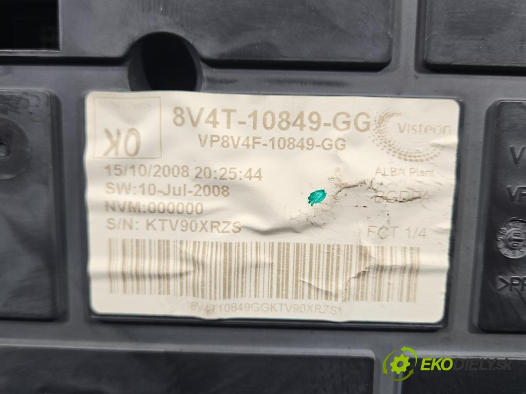 Ford C-Max I 2003-2010 1.8 tdci 116 HP manual 85 kW 1753 cm3 5- prístrojovka/ budíky 8V4T-10849-GG (Prístrojová doska)