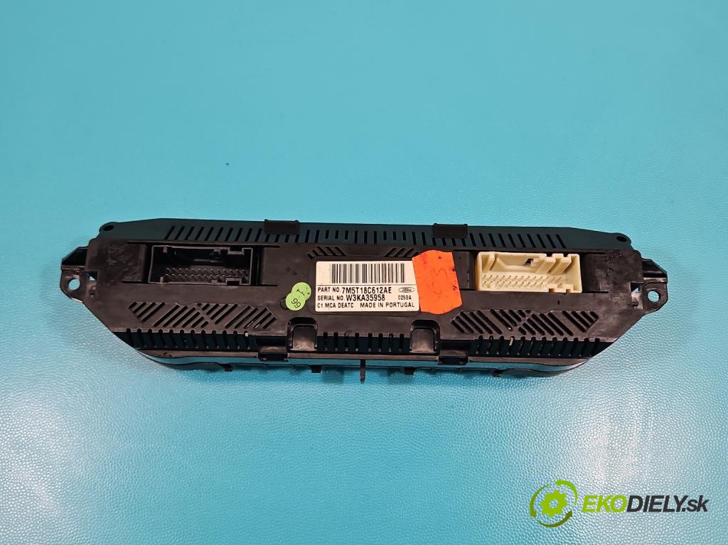Ford C-Max I 2003-2010 1.8 tdci 116 hp manual 85 kW 1753 cm3 5- palubní deska panel topení 7M5T18C612AE