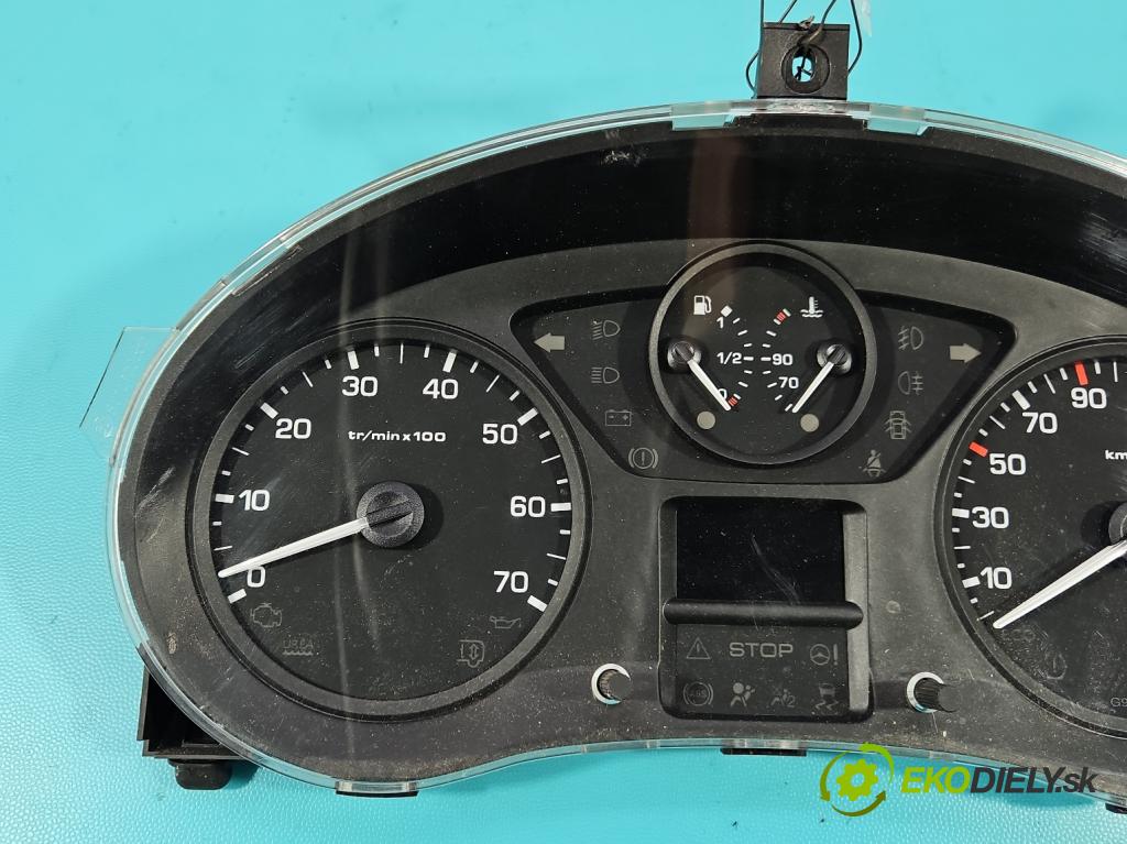 Peugeot Partner II 2008-2018 1.6 hdi 90 HP manual 66 kW 1560 cm3 5- prístrojovka/ budíky 9801642280 (Prístrojová doska)