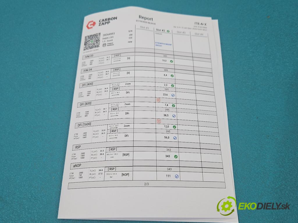 Chevrolet Captiva 2.2 VCDI 184 hp automatic 135 kW 2231 cm3 5- vstřikovač 28264951 (Vstřikovač paliva)