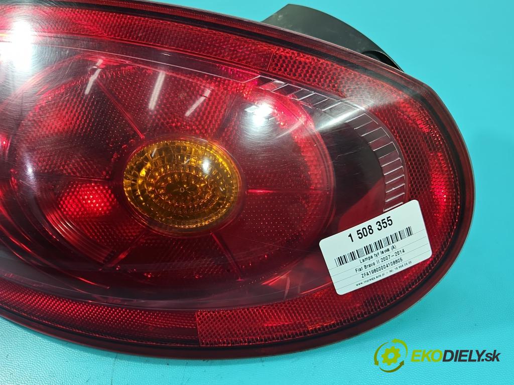 Fiat Bravo II 2007-2014 1.9 jtd 120 HP manual 88 kW 1910 cm3 5- svetlo / reflektor zadné ľavé 51757544 (Kľučka dverí ostatné)