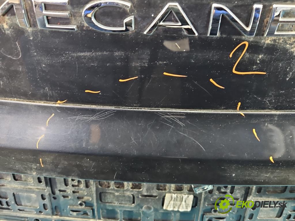 Renault Megane III 2008-2016 1.5 dci 110 hp manual 81 kW 1461 cm3 5- zadní kufrové dveře  (Zadní kapota (kufr))