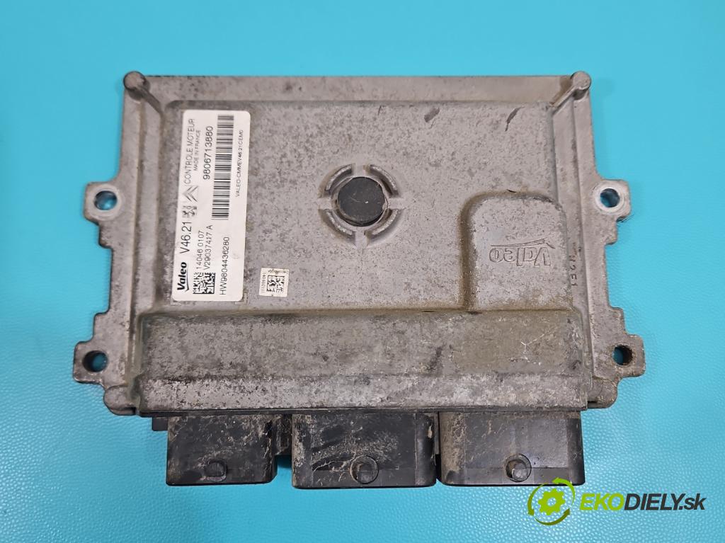 Peugeot 301 1.6 16v 116 HP manual 85 kW 1587 cm3 4- riadiaca jednotka motora 9806713880