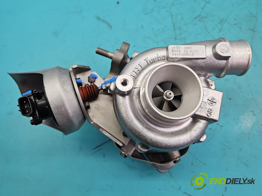 Subaru Legacy V 2009-2014 2.0 D boxer 150 hp manual 110 kW 1998 cm3 5- Turbodmychadlo repasováno VF55