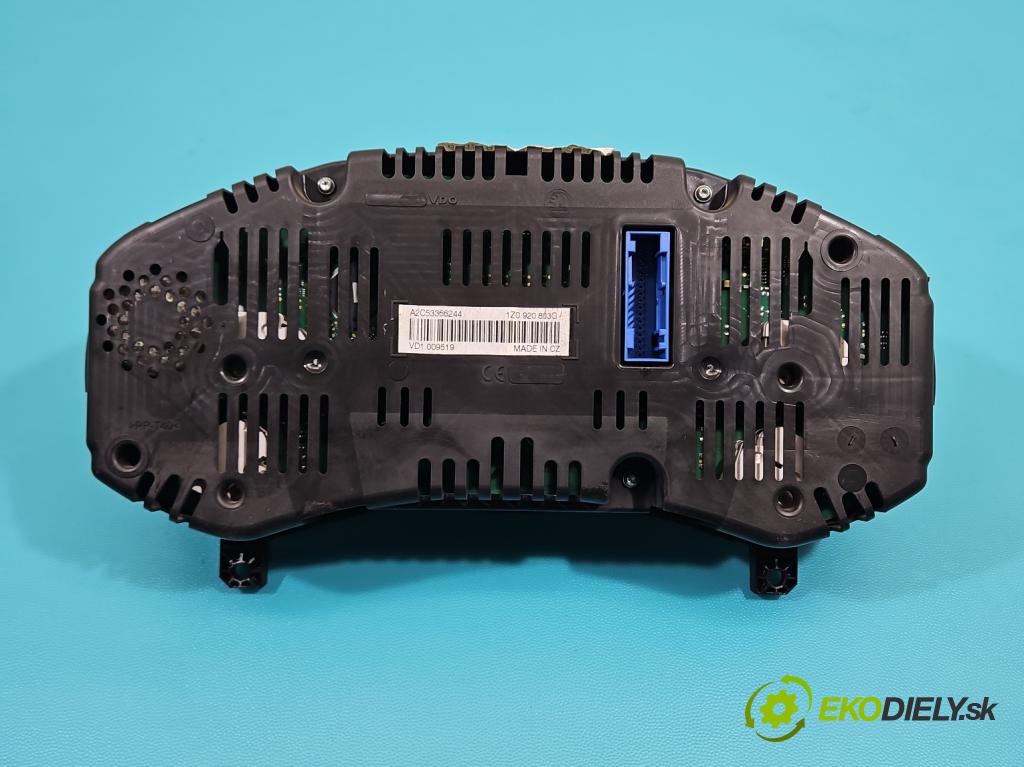 Skoda Octavia II 2004-2013 1.9 tdi 105 HP manual 77 kW 1896 cm3 5- prístrojovka/ budíky A2C53366244 (Prístrojová doska)