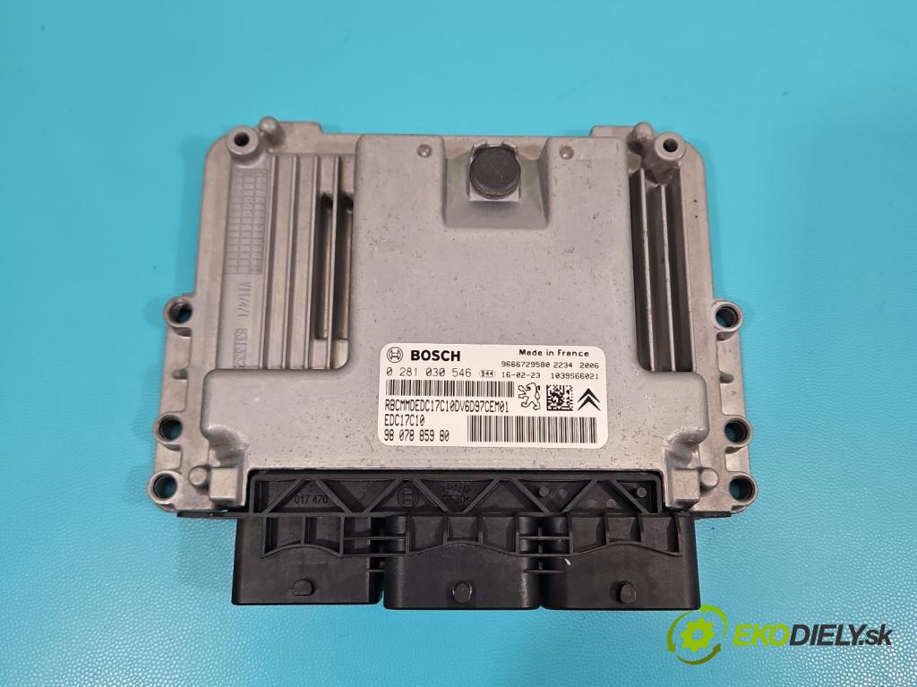 Peugeot Partner II 2008-2018 1.6 hdi 90 HP manual 66 kW 1560 cm3 5- riadiaca jednotka motora 0281030546