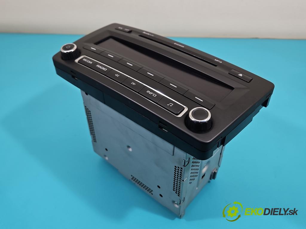 Skoda Octavia II 2004-2013 1.9 tdi 105 HP manual 77 kW 1896 cm3 5- Radio originál 1Z0035161G