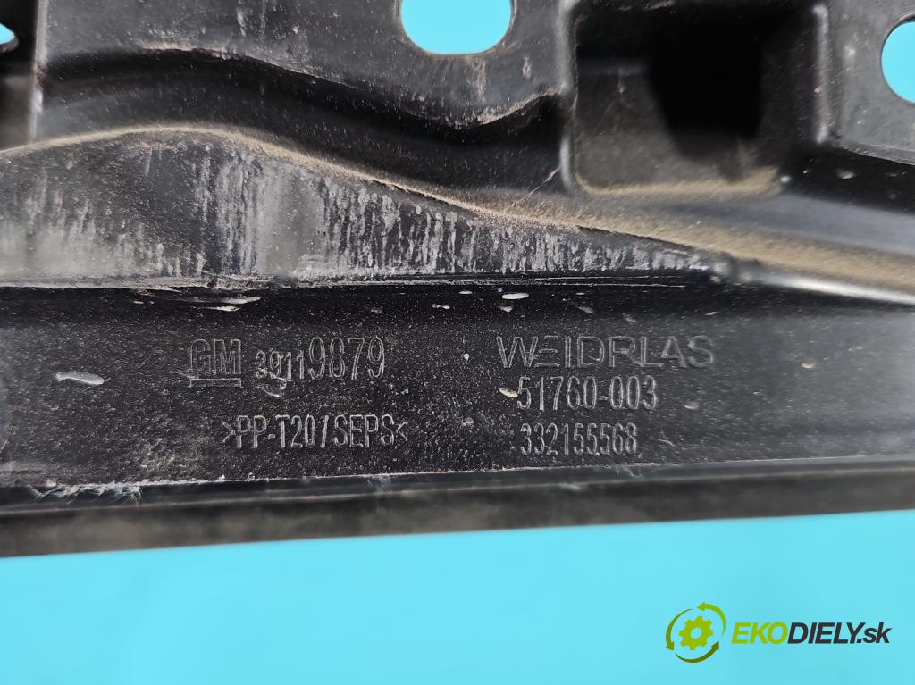 Opel Astra V  2015-2022 1.5 cdti 105 hp manual 77 kW 1496 cm3 5- kryt plastová 39119879