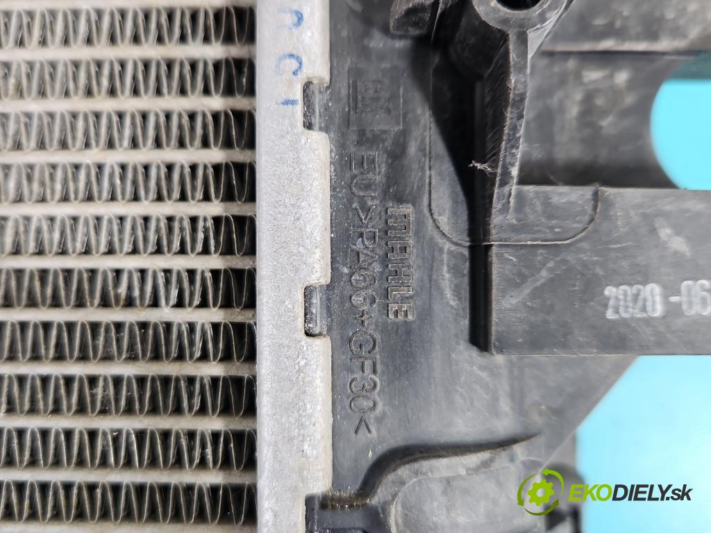 Opel Astra V  2015- 1.5 cdti 105 hp manual 77 kW 1496 cm3 5- Chladič vody 39146897 (Vodní chladič)