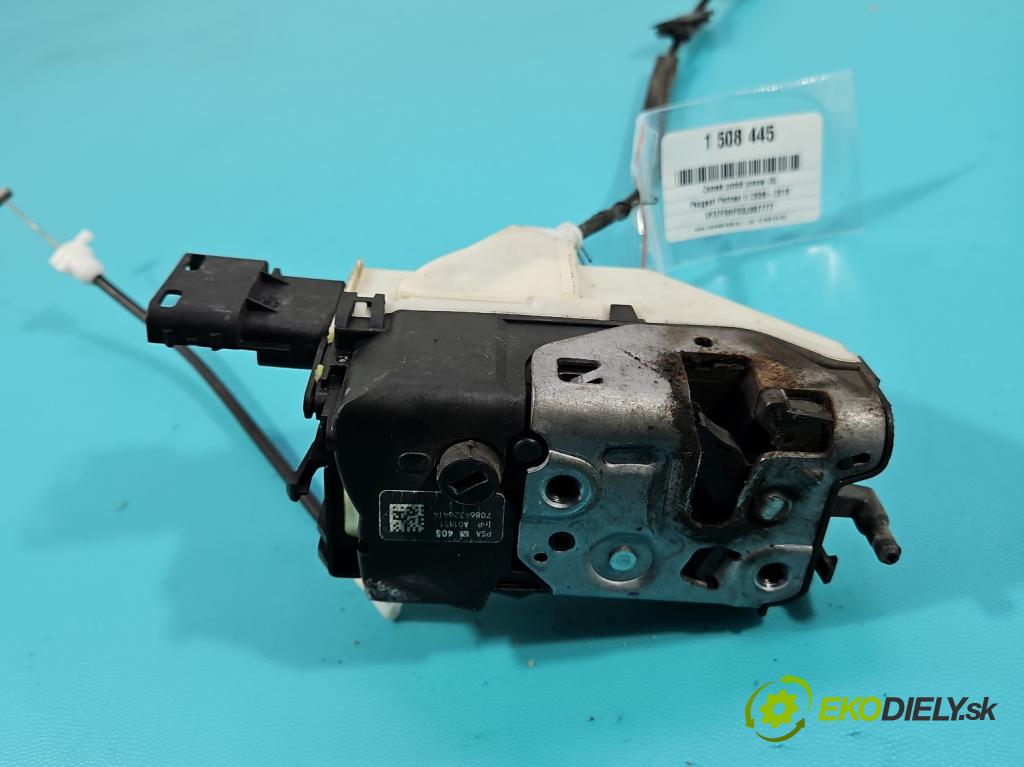 Peugeot Partner II 2008-2018 1.6 hdi 90 hp manual 66 kW 1560 cm3 5- zámek přední pravý 7086X3264I4