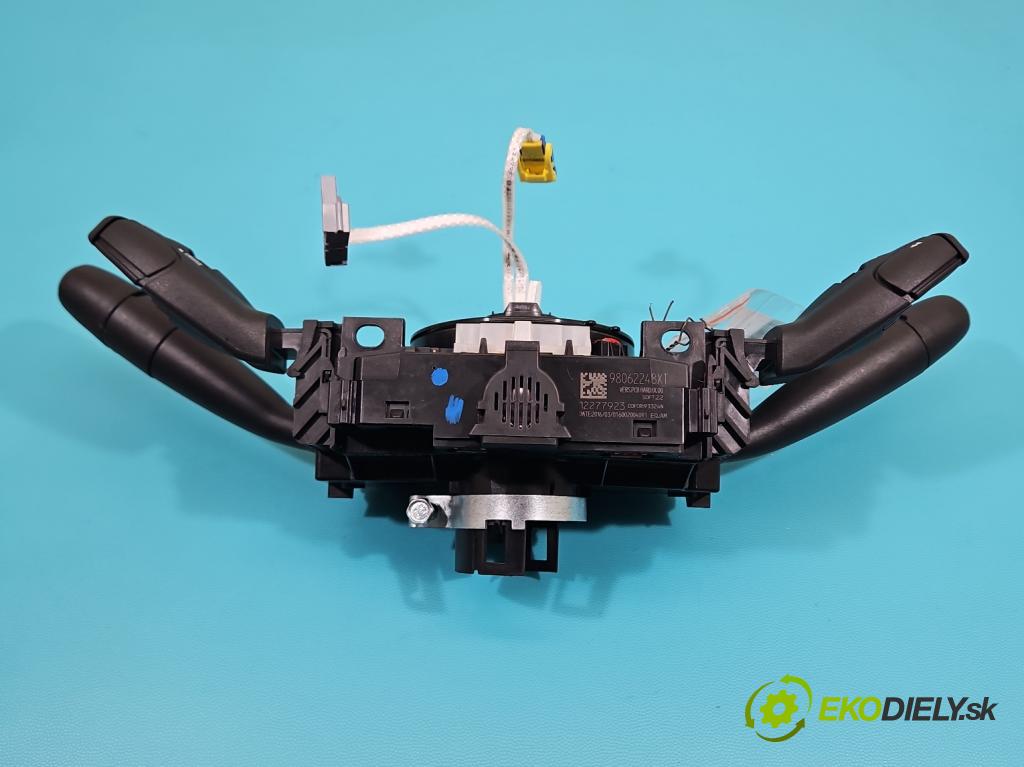 Peugeot Partner II 2008-2018 1.6 hdi 90 HP manual 66 kW 1560 cm3 5- prepínač komplex: 98062248XT (Prepínacie páčky pod volantom)