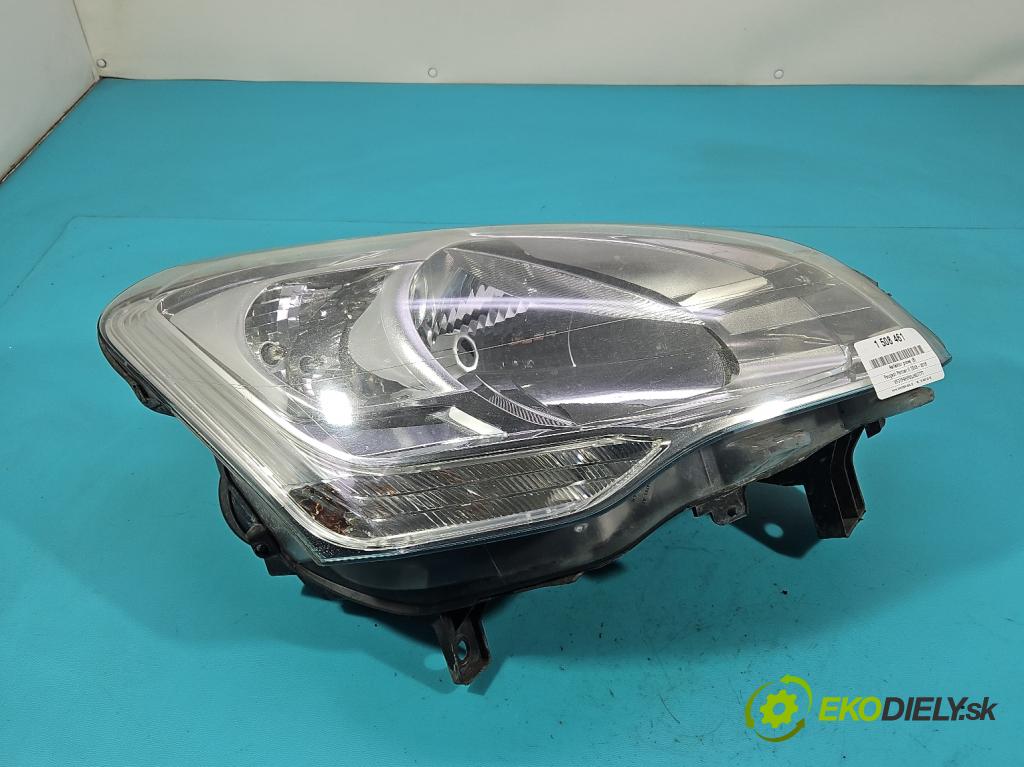 Peugeot Partner II 2008-2018 1.6 hdi 90 HP manual 66 kW 1560 cm3 5- Reflektor: pravý 9682828180 (Svetlo predné pravé)