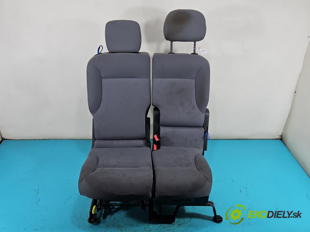 Peugeot Partner II 2008-2018 1.6 hdi 90 HP manual 66 kW 1560 cm3 5- Sedačka pravý  (Sedadlo)