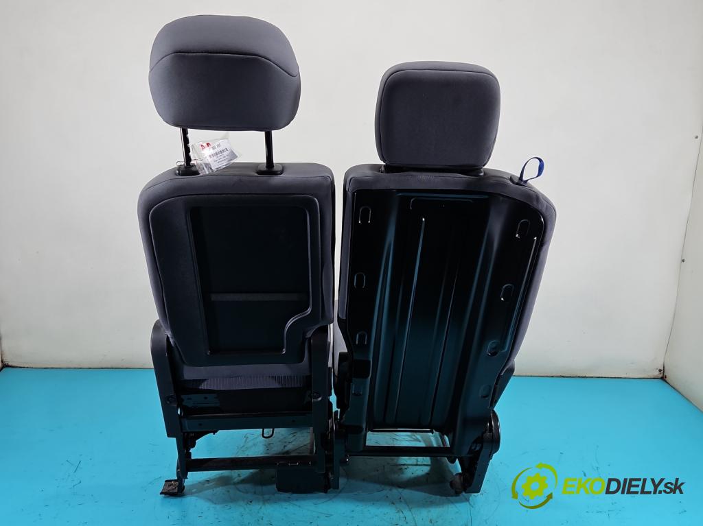 Peugeot Partner II 2008-2018 1.6 hdi 90 HP manual 66 kW 1560 cm3 5- Sedačka pravý  (Sedadlo)