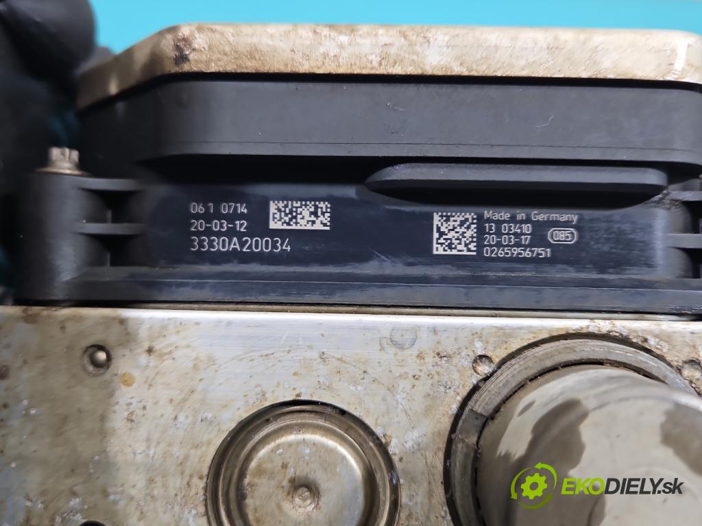 Opel Astra V  2015-2022 1.5 cdti 105 hp manual 77 kW 1496 cm3 5- čerpadlo abs 0265022142 (Pumpa ABS)