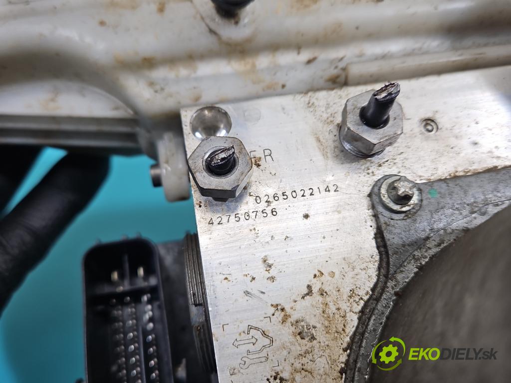 Opel Astra V  2015-2022 1.5 cdti 105 hp manual 77 kW 1496 cm3 5- čerpadlo abs 0265022142 (Pumpa ABS)