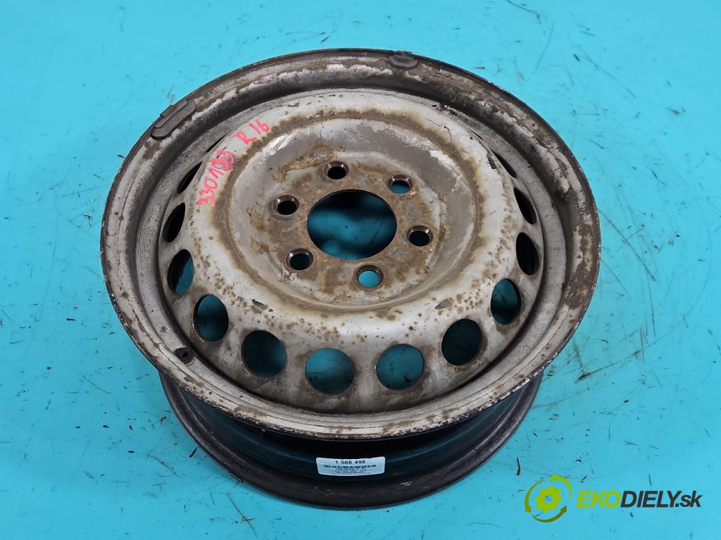 Vw Crafter 2006-2016 2.5 tdi 109 hp manual 80 kW 2461 cm3 4- Felga ocelový 16