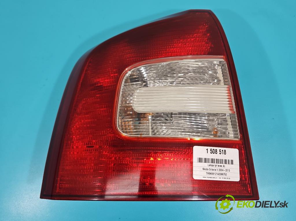 Skoda Octavia II 2004-2013 1.9 tdi 105 HP manual 77 kW 1896 cm3 5- svetlo / reflektor zadné ľavé  (Kľučka dverí ostatné)