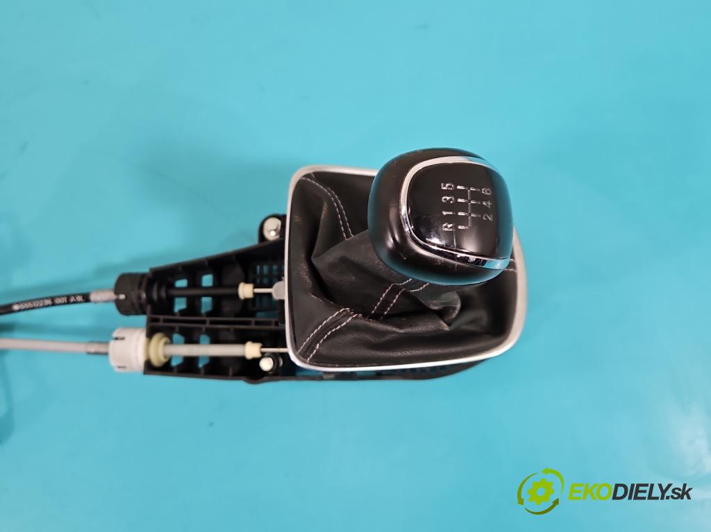 Opel Astra V  2015-2022 1.5 cdti 105 HP manual 77 kW 1496 cm3 5- Páka: Změny: stupeň,rýchlosť 55509624 (Rýchlostná páka (kulisa))