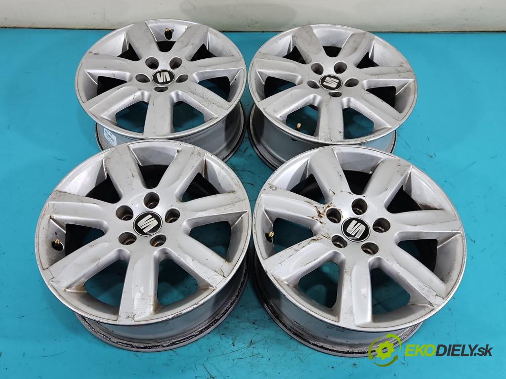 Seat Ibiza IV 6J 2008-2017 1.6 tdi 105 hp manual 77 kW 1598 cm3 5- Felga hliník: 15