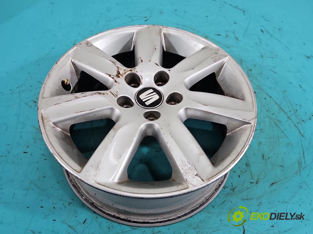 Seat Ibiza IV 6J 2008-2017 1.6 tdi 105 hp manual 77 kW 1598 cm3 5- Felga hliník: 15" komplet