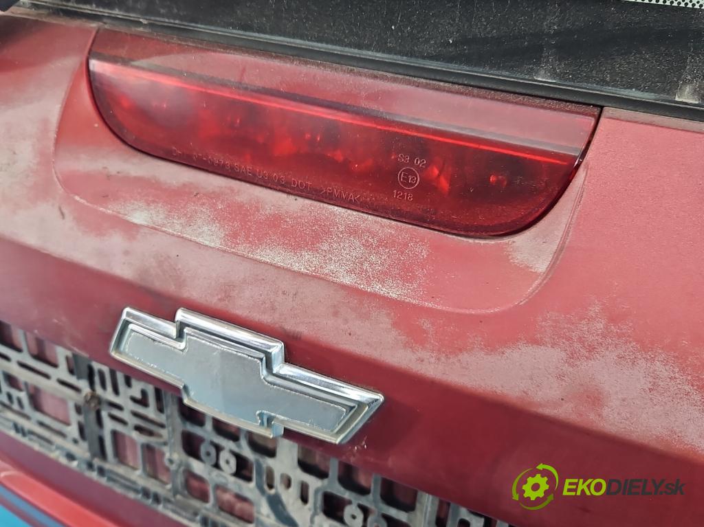 Chevrolet Lacetti 1.6 16V 109 hp manual 80 kW 1598 cm3 5- zadní kufrové dveře  (Zadní kapota (kufr))