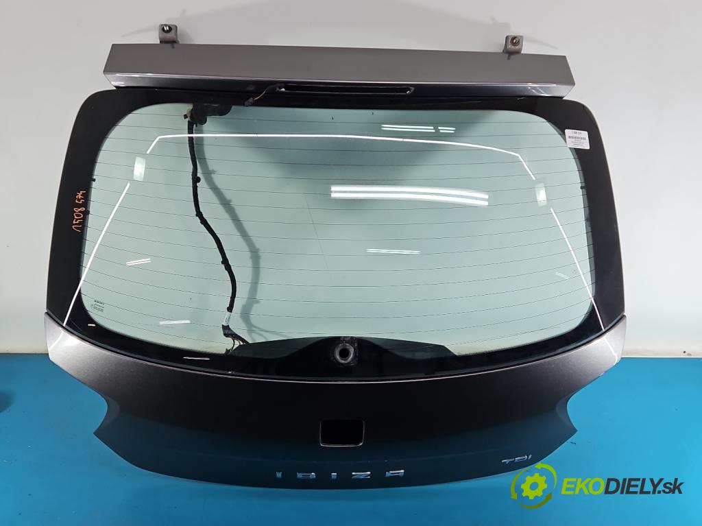 Seat Ibiza IV 6J 2008-2017 1.6 tdi 105 hp manual 77 kW 1598 cm3 5- zadní kufrové dveře  (Zadní kapota (kufr))