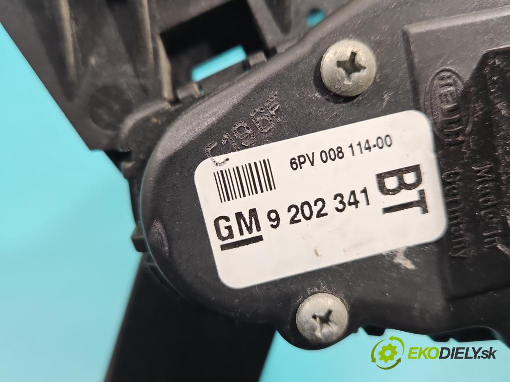 Opel Zafira B 2005-2014 1.9 cdti 120 hp manual 88 kW 1910 cm3 5- pedal plyn: potenciometr: 9202341
