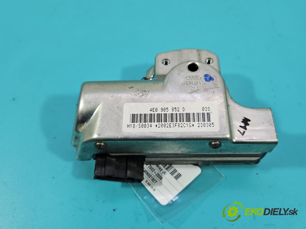 Audi A8 D3 2002-2009 3.0 tdi 232KM automatic 171 kW 2967 cm3 4- Blokada: řízení: 4E0905852D (Řízení ostatní)