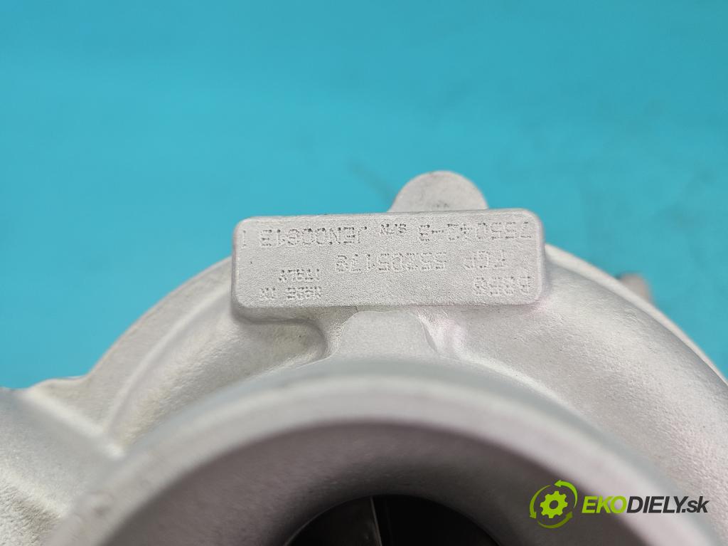 Opel Zafira B 2005-2014 1.9 cdti 120 HP manual 88 kW 1910 cm3 5- turbodúchadlo, turbo repasovaná 755042-3