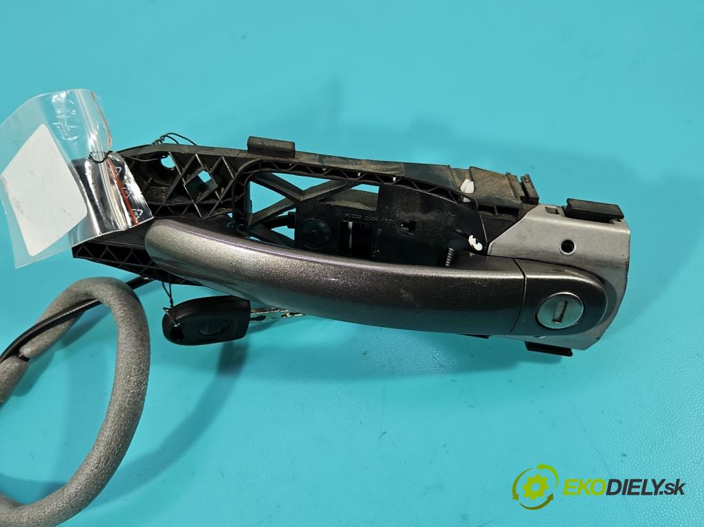 Seat Ibiza IV 6J 2008-2017 1.6 tdi 105 hp manual 77 kW 1598 cm3 5- klika přední levé 5N0837885 (Vnější přední levá klika dveří)