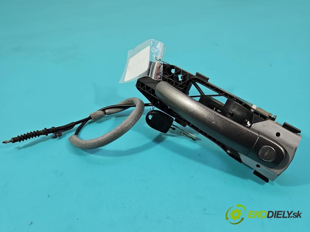 Seat Ibiza IV 6J 2008-2017 1.6 tdi 105 hp manual 77 kW 1598 cm3 5- klika přední levé 5N0837885 (Vnější přední levá klika dveří)