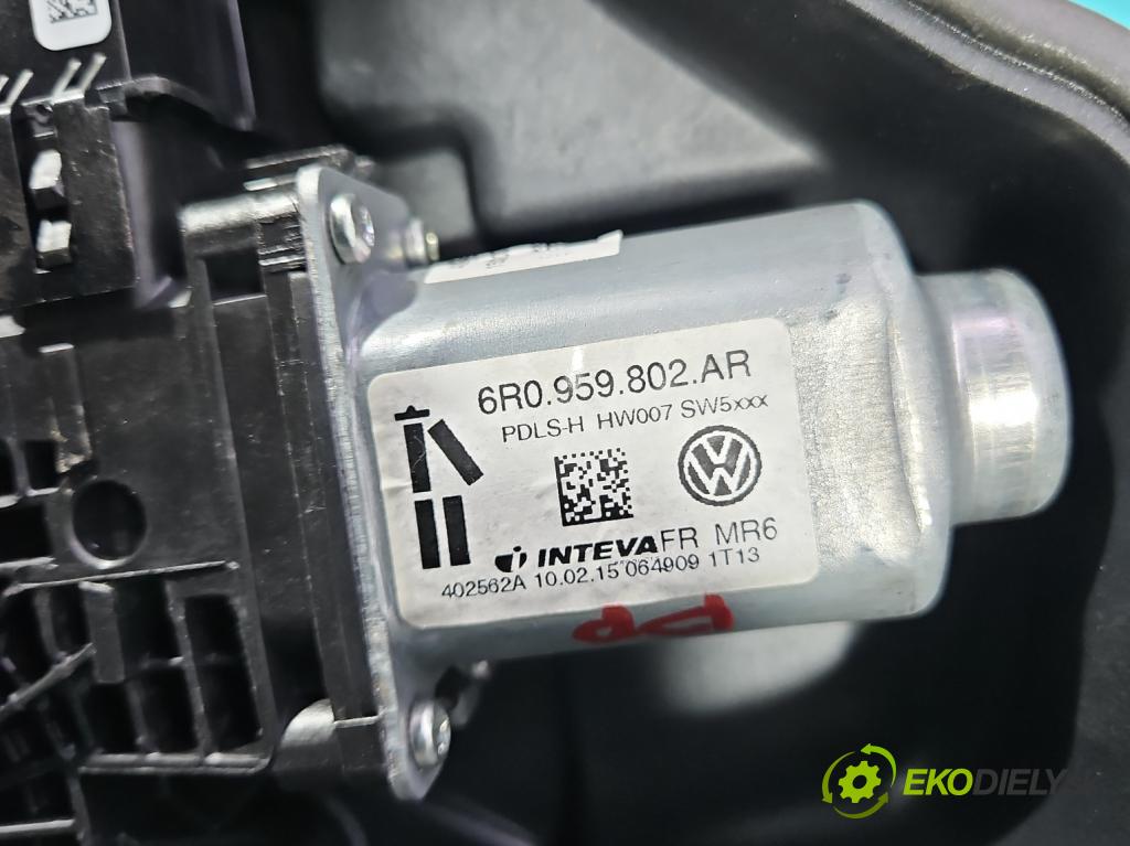 Seat Ibiza IV 6J 2008-2017 1.6 tdi 105 HP manual 77 kW 1598 cm3 5- mechanizmus okna predné pravý 6R0959802AR