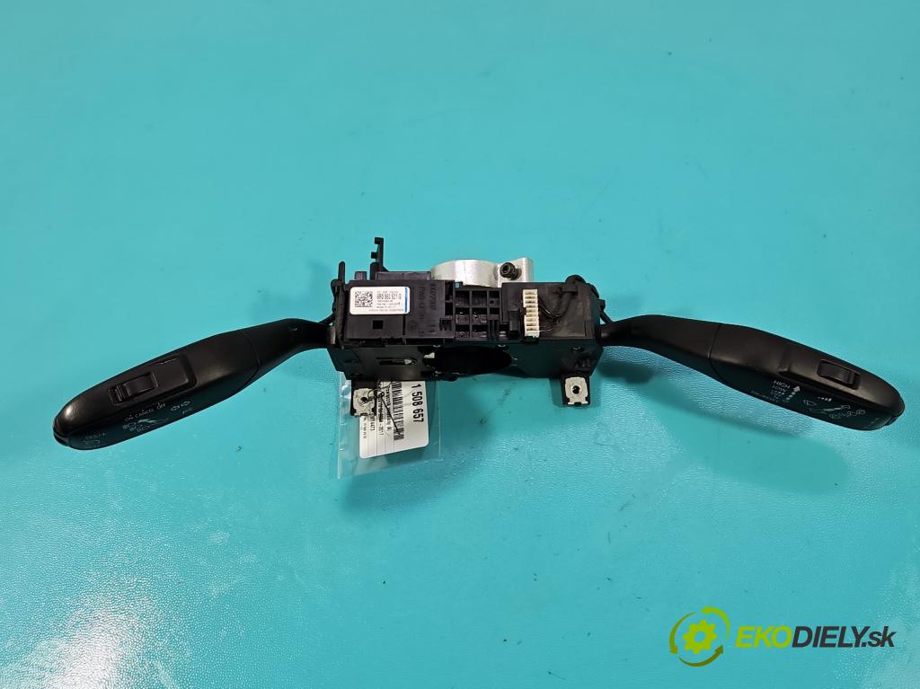 Seat Ibiza IV 6J 2008-2017 1.6 tdi 105 HP manual 77 kW 1598 cm3 5- prepínač komplex: 6R0953521G (Prepínacie páčky pod volantom)