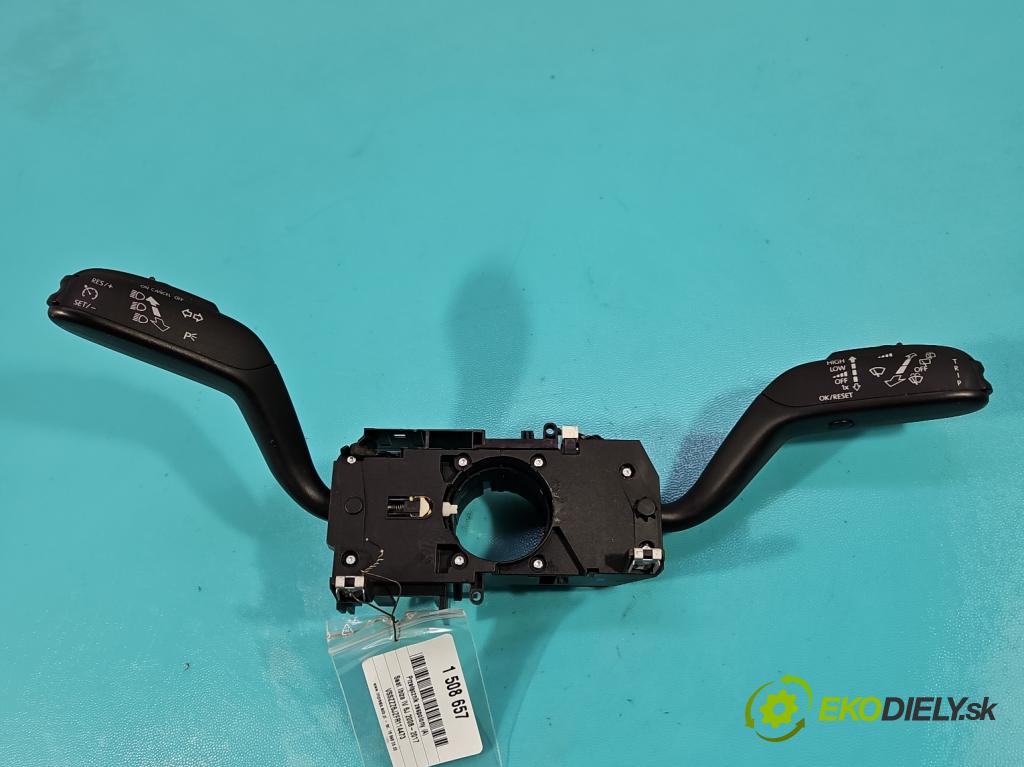 Seat Ibiza IV 6J 2008-2017 1.6 tdi 105 HP manual 77 kW 1598 cm3 5- prepínač komplex: 6R0953521G (Prepínacie páčky pod volantom)