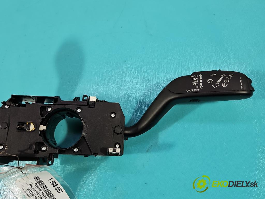 Seat Ibiza IV 6J 2008-2017 1.6 tdi 105 HP manual 77 kW 1598 cm3 5- prepínač komplex: 6R0953521G (Prepínacie páčky pod volantom)