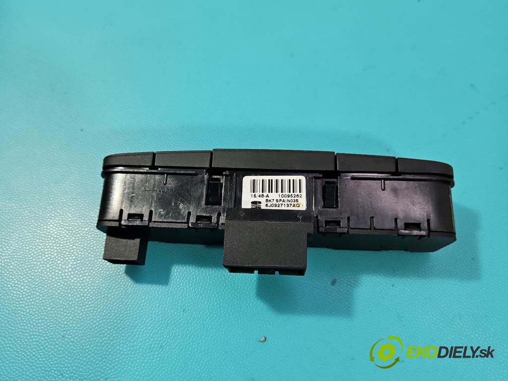 Seat Ibiza IV 6J 2008-2017 1.6 tdi 105 hp manual 77 kW 1598 cm3 5- Přepínač 6J0927137AQ