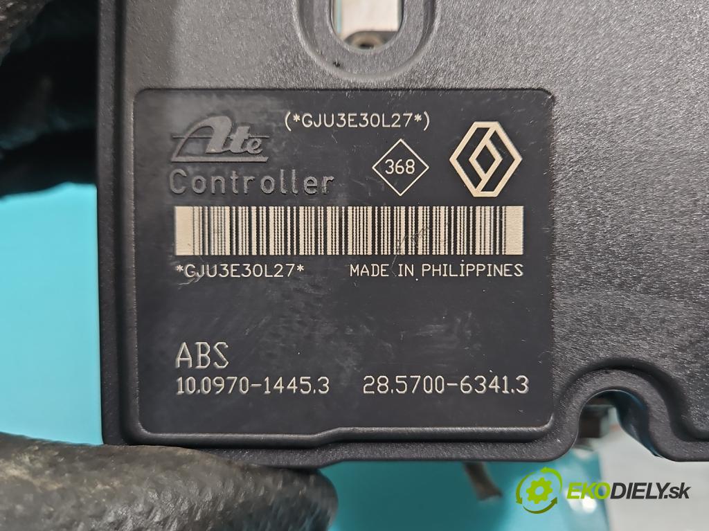 Renault Megane III 2008-2016 1.5 dci 110 HP manual 81 kW 1461 cm3 5- čerpadlo abs 476606747R (Pumpa ABS)