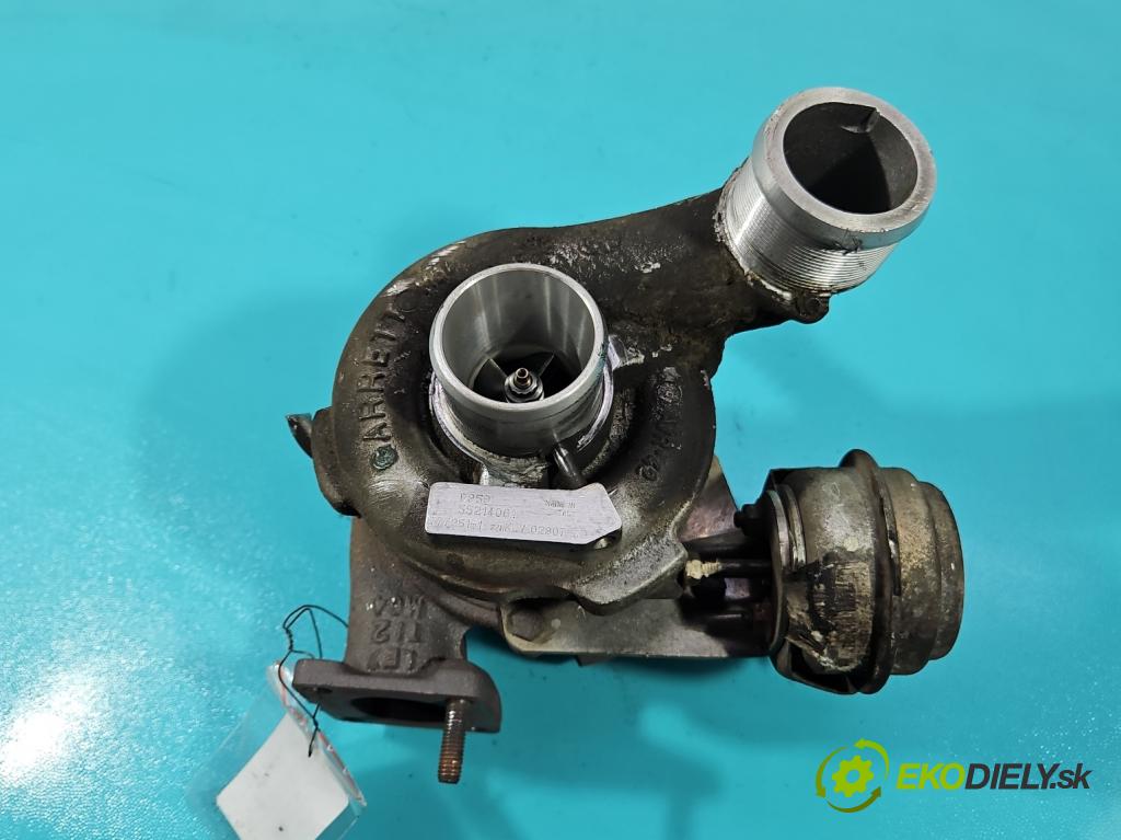 Fiat Bravo II 2007-2014 1.9 jtd 120 HP manual 88 kW 1910 cm3 5- turbodúchadlo, turbo 777251-1 (Turbodúchadlo (kompletné))