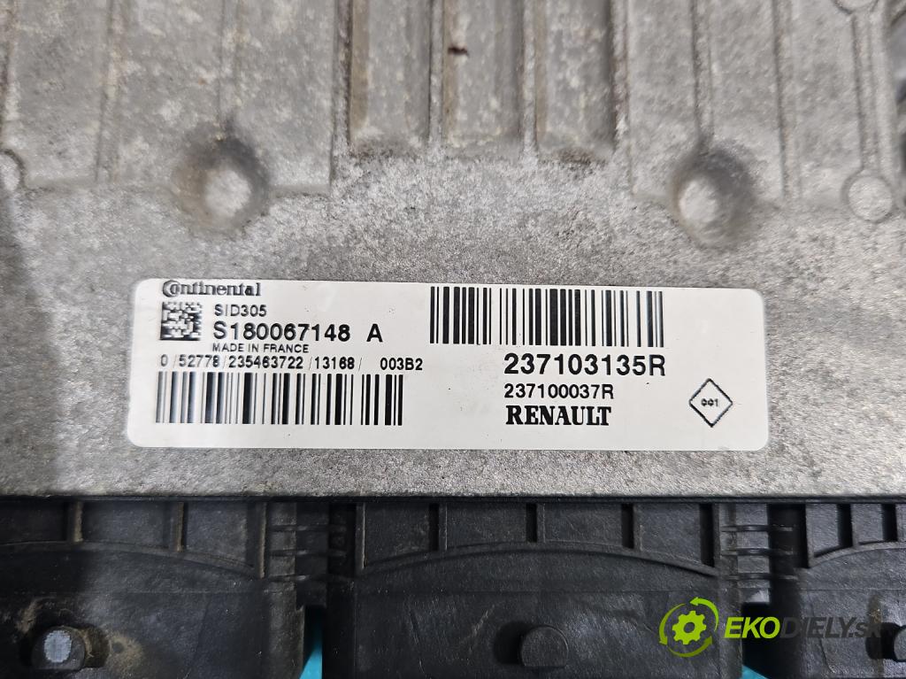 Renault Megane III 2008-2016 1.5 dci 110 HP manual 81 kW 1461 cm3 5- riadiaca jednotka motora 237103135R