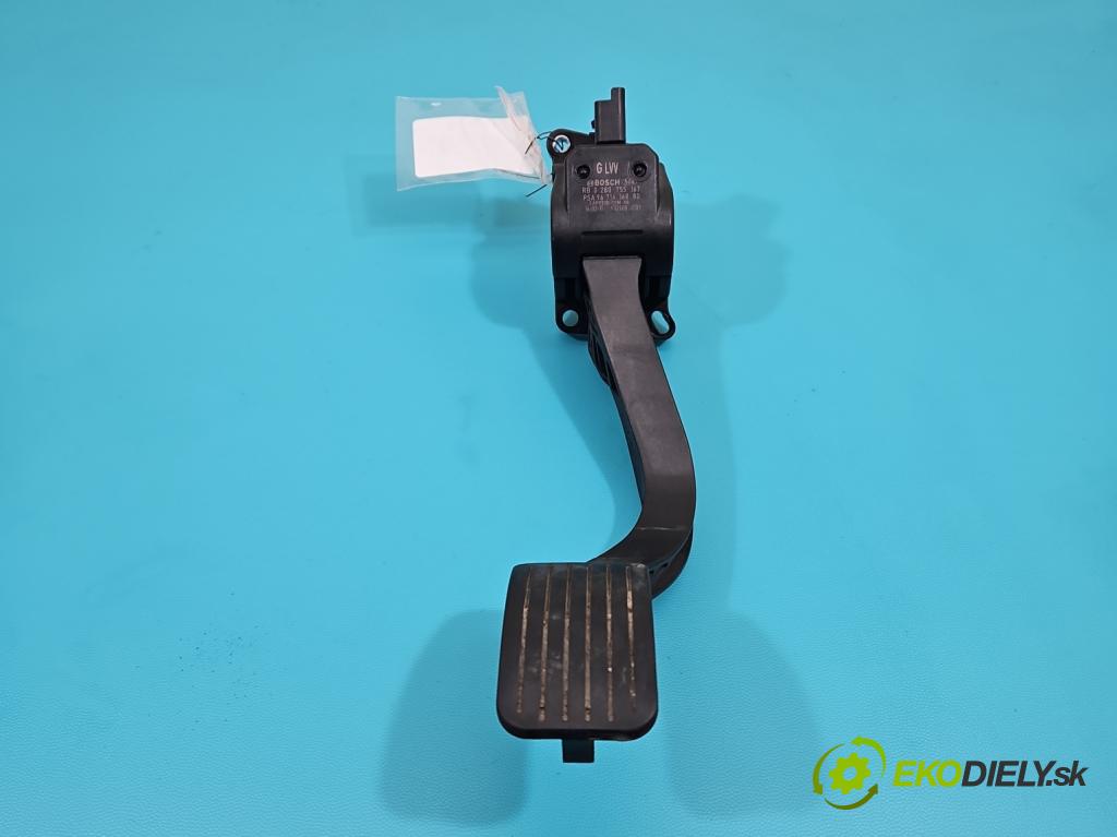 Peugeot Partner II 2008-2018 1.6 hdi 90 hp manual 66 kW 1560 cm3 5- pedal plyn: potenciometr: 0280755167