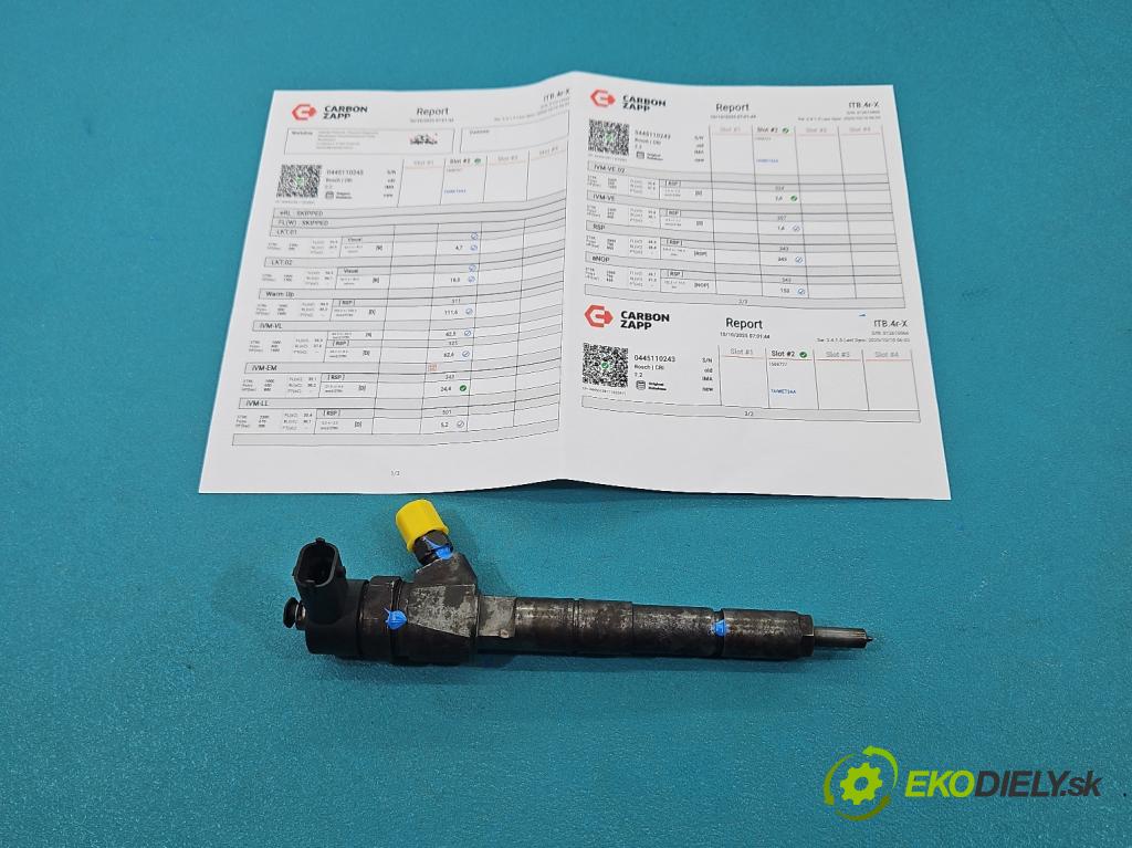 Alfa romeo 159 1.9 jtd 150 HP manual 110 kW 1910 cm3 5- vstrek 0445110243 (Vstrekovač paliva)