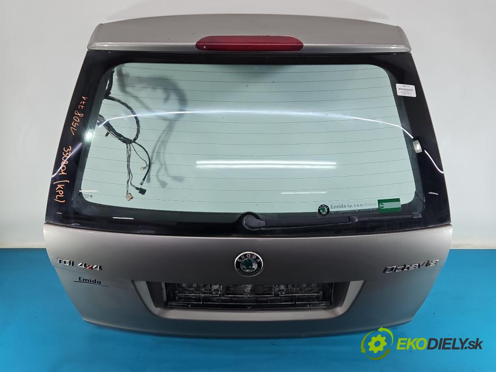 Skoda Octavia II 2004-2013 1.9 tdi 105 hp manual 77 kW 1896 cm3 5- zadní kufrové dveře  (Zadní kapota (kufr))